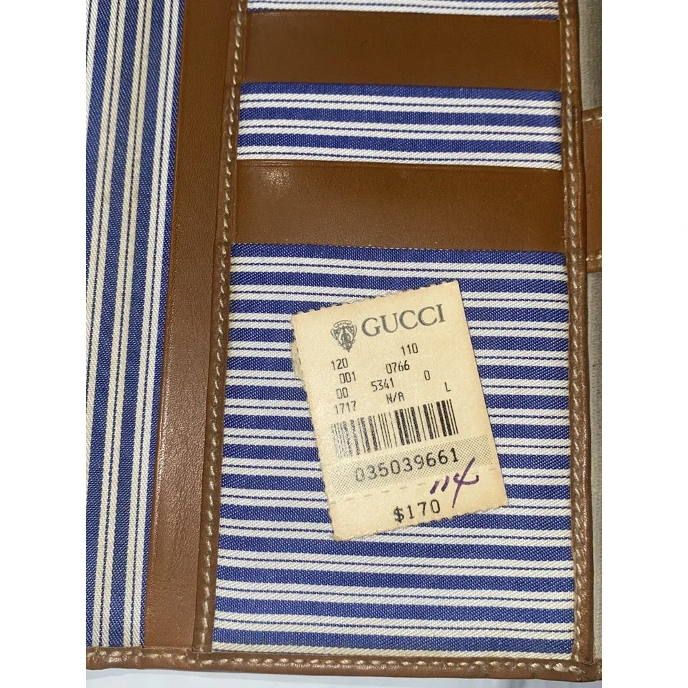 Vintage Gucci Wallet Women's Bifold Wallet  Limited Edition Discontinued 70s